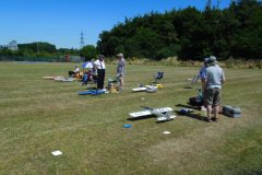 More flight line activity