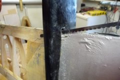 Using Junior Hacksaw blade (less spigots)