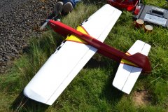 Control line stunt model